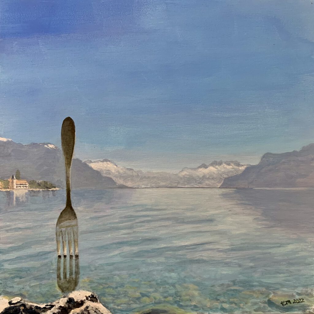 Lausanne mit Gabel