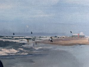 Freunde in St. Peter-Ording, Detail
