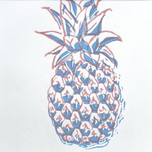 Pineapple Blue red