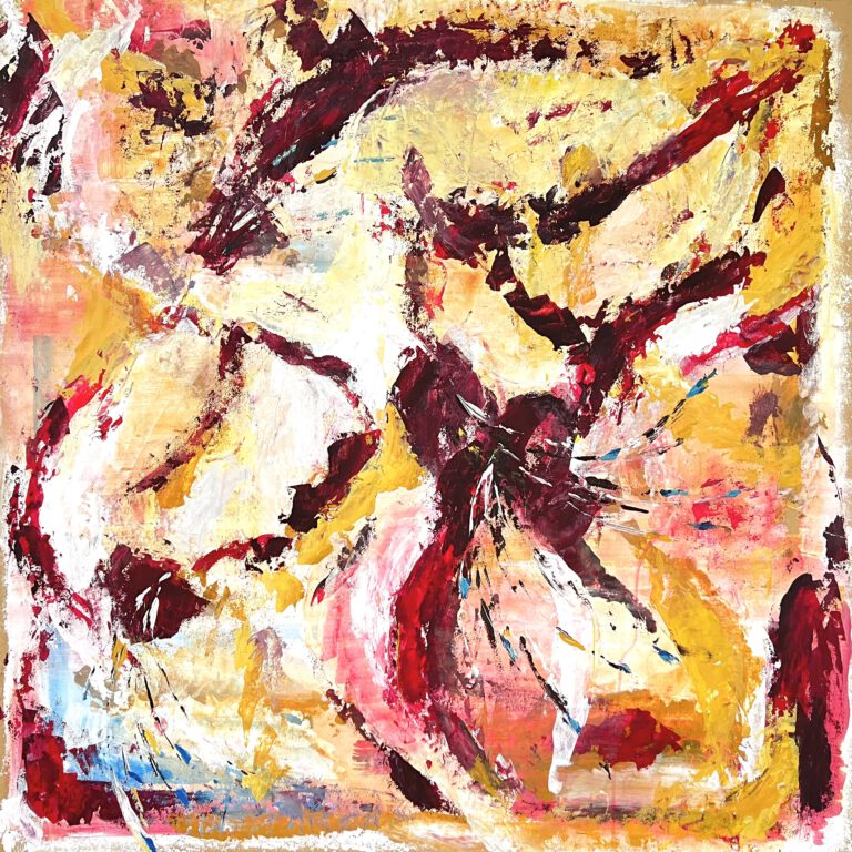 Lilie abstrakt