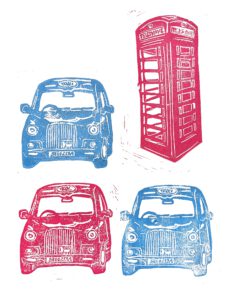 Taxi & Telephone Box