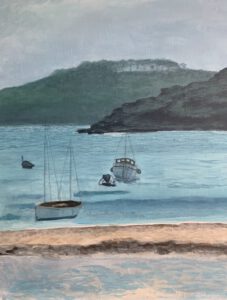 St. Ives Beach, 1. Skizze